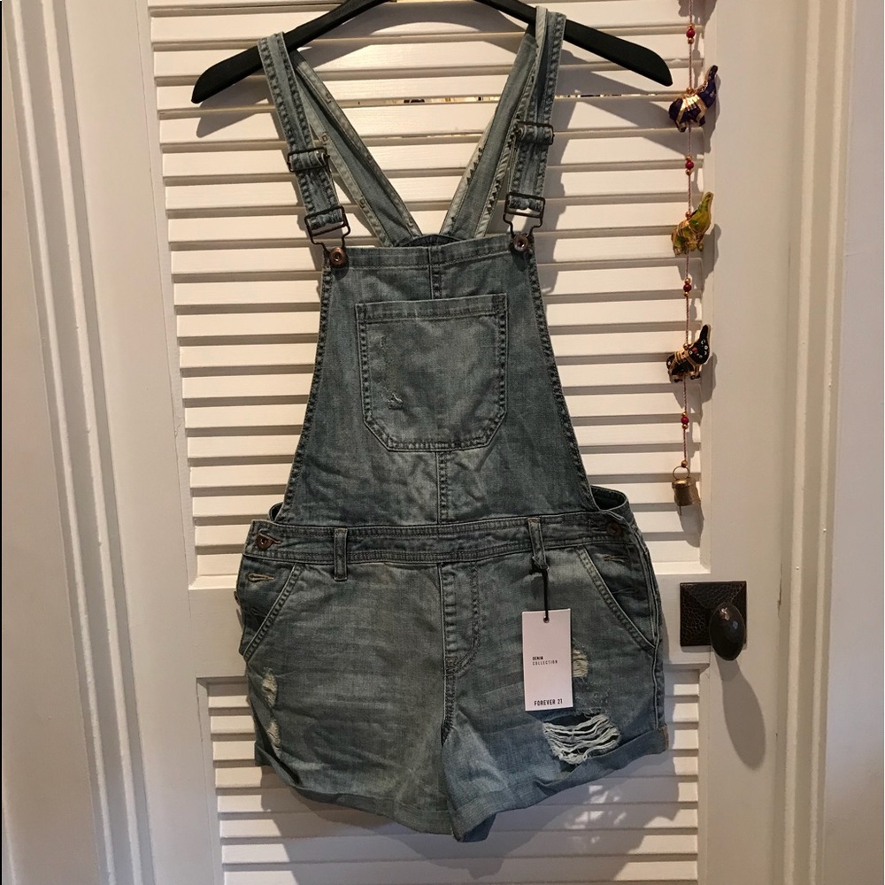 Denim romper
